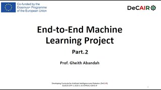 Lecture 06 EndtoEnd Machine Learning Project Part2 [upl. by Guzel658]