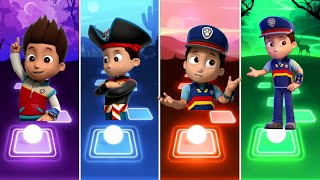 PAW Patrol  Ryder 🆚 Everest 🆚 Chase 🆚 Rocky 🎶 Tiles Hop EDM Rush [upl. by Erin]