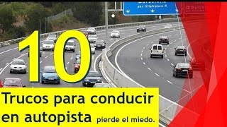 10 trucos de conducción en autopista [upl. by Annairda]