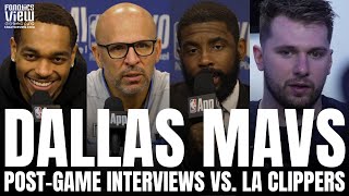 Kyrie Irving Luka Doncic Jason Kidd amp PJ Washington Recap Dallas Mavs Series Win vs LA Clippers [upl. by Winthrop498]