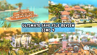 Sims 4 SAVE FILE that made me FALL in LOVE with the game AGAIN  The Sims 4 Save File Review [upl. by Nerraj513]