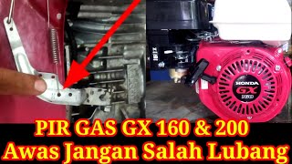 Cara Memasang Per Gas Mesin penggerak GX 160200 [upl. by Bolten173]