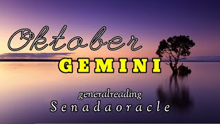 ♊ GEMINI ♊ keajaiban  keajaiban tak terduga untuk mu di bulan Oktober 2024 [upl. by Daria]