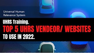 UHRS TRAINING TOP 5 UHRS VENDORS  WEBSITES TO REGISTER IN 2022 Make Money on UHRS [upl. by Irolam]