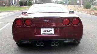 SLP Performance 200508 C6 Corvette quotLoud Mouth IIquot Exhaust [upl. by Illyes]