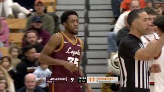 Princeton vs Loyola IL  20241115  NCAAB Game [upl. by Espy14]