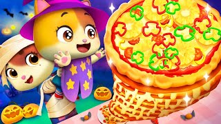 My Special Pizza  ABC Song  Halloween Songs  Nursery Rhymes amp Kids Songs  Mimi and Daddy [upl. by Valorie]