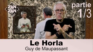 LE HORLA de Guy de Maupassant  1ère partie livre audio LSF amp STFR [upl. by Bertina]