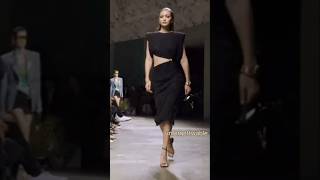 Gigi hadid runway walk for Versace 🔥shorts model runway catwalk versace fashion gigihadid [upl. by Joon31]