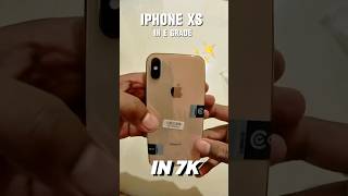 iPhone Xs in 7k E Grade 🤑 Cashify Super Sale Unboxing video cashifysupersale shortsviral [upl. by Oulman]