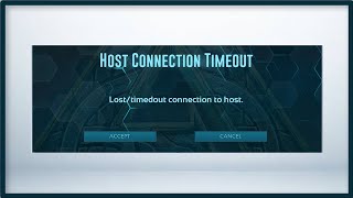 HOST CONNECTION TIMEOUT  Losttimeout Connection to host  ARK Survival Evolved [upl. by Aik442]