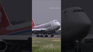 Cargolux CV7337  B747400 LXSCV  Dubai DWC  Jakarta CGK [upl. by Elsy316]