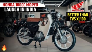 Upcoming Honda Company New 100cc Moped in India  Price amp Features  Honda 100cc Moped 2025 Model [upl. by Nauq]