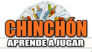 CHINCHON  Cómo se juega  Tutorial  Juego de cartas  Baraja española [upl. by Kelli316]