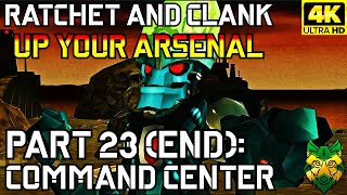 PS54K Ratchet amp Clank Up Your Arsenal Part 23 END Command Center No Commentary  RhoxieRomps [upl. by Leidag]