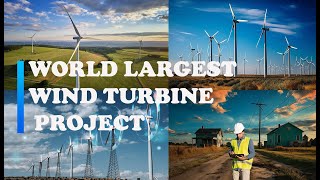 Wind energy production and Mega projectswindmill windenergy nature facts renewableenergy [upl. by Pulchia]