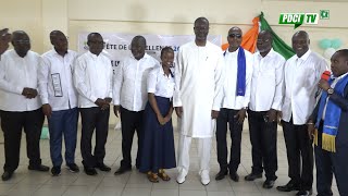 PDCIRDA LE PRÉSIDENT TIDJANE THIAM CÉLÈBRE L’EXCELLENCE AVEC LE LYCÉE CLASSIQUE DABIDJAN [upl. by Benton]