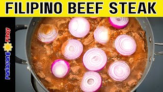 Filipino Style Beef Steak Recipe [upl. by Kaiser]