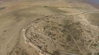 Tel Arad Aerial View Biblewalkscom [upl. by Hurlbut875]