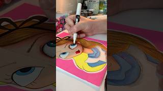 Pintura CARTOON vs REALISMO  parte 2 drawing [upl. by Anola]