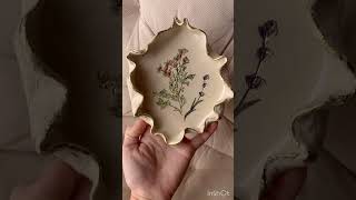 Керамика handmadeceramics flowers ceramicdecor art handmadehome handceramics handmade [upl. by Joab]