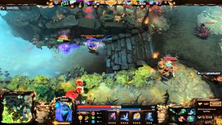 DOTA 2  NiPJonassomfan aegis snatch vs Vega Squadron The Defense 5 [upl. by Zebedee]