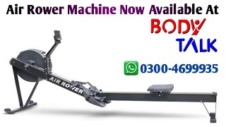 Air Rower Machine  best rower machine for home  msalmansiddique [upl. by Monafo]