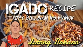 IGADO RECIPEAtay Balunan ng Manok [upl. by Gretta]