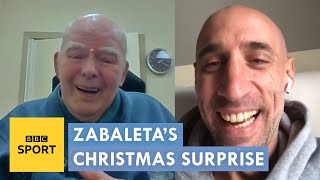 What a reaction Zabaleta surprises lifelong City fan for Christmas  BBC Sport [upl. by Caryl]