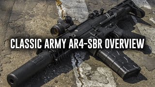 Classic Army AR4SBR Overview  Airsoft GI [upl. by Milicent]