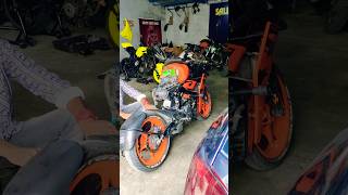 Ktm rc 200 gen 2 chassis broken 💔💔 Be careful guys 🫂 dont use salt water wash 💦 ktmbikes bike [upl. by Chrissy123]