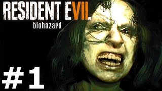 RESIDENT EVIL 7 Biohazard Walkthrough PART 1 PS4 Pro No Commentary Gameplay  1080p HD ✔ [upl. by Yllim]