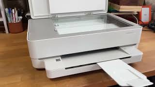 HP ENVY 6055e Wireless Color Inkjet Printer Print scan copy Best for home [upl. by Ainerol1]