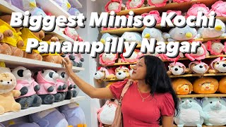 Biggest Miniso in Kochi Opened at Panampilly Nagar😍 miniso minisovlog kochi shopping haul [upl. by Patsis]