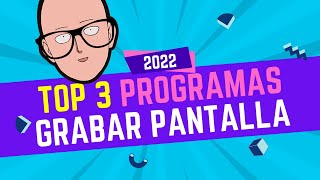 TOP 3 Los MEJORES programas GRATUITOS para GRABAR LA PANTALLA de TU PC 2022 [upl. by Nilson683]