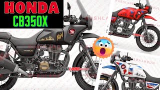 New Honda CB350x ADV Is Here  Engine Design Features  Honda CB350x adv  Better Than Himalayan [upl. by Elvina]