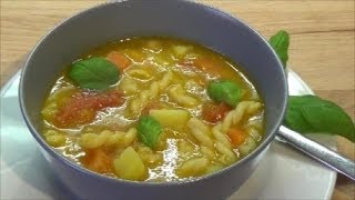 Leckere Minestrone im Thermomix TM 31  Thermilicious [upl. by Asilad673]