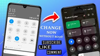 Change Control Center Redmi 13C without Root  Redmi 13c Control Center Change  Redmi 13c statusbar [upl. by Pricilla]