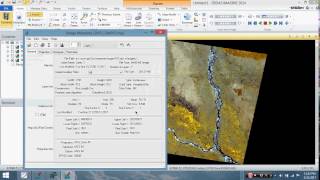 Georeferencing Image to Image in Erdas Imagine [upl. by Utica]