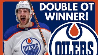 DOUBLE OVERTIME THRILLER  Edmonton Oilers vs Dallas Stars Game 1 Post Game Recap [upl. by Erfert]