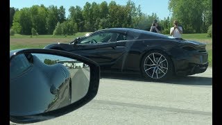 ALL OUT 570 HP McLaren 570 GT vs 570 HP Ferrari 458 Italia in 4k Ultra HD [upl. by Eiuqnimod849]