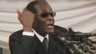 Robert Mugabe Denies Cholera Epidemic in Zimbabwe [upl. by Burdelle599]