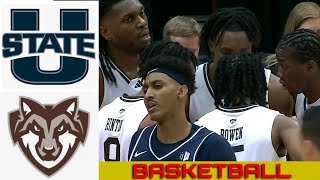 UTAH STATE vs ST BONAVENTURE Basketball Game Full Highlights 2024 [upl. by Naresh620]