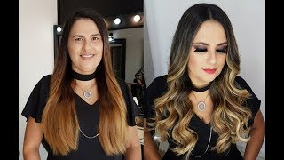 COMO FAZER MECHAS COM A TÉCNICA CONTOUR  VIDEO AULA 2 FINAL [upl. by Eiznek]