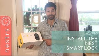 How To Install the Nest Smart Lock by Yale [upl. by Lyrrad]