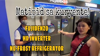 FUJIDENZO HD INVERTER NO FROST REFRIGERATOR TIPID SA KURYENTE [upl. by Hulbert7]