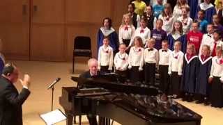 The Drinking Gourd  Festival Mass Choir 2015 for kids amp adults [upl. by Airdnek]