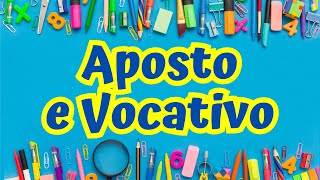 Aposto e Vocativo [upl. by Euqinotna]