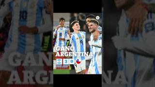 Argentina bailó a Chile 3 a 0  mirá los goles argentina futbol messi [upl. by Creath259]