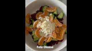 Harvest Fresh Beet Clementine Feta Salad [upl. by Aubigny658]